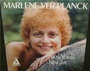 Marlene Ver Planck - A New York Singer