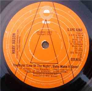 Mary Mason - The Right Time Of The Night / Baby Make It Soon (Medley)