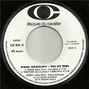 Paul Géraldy - Toi Et Moi
