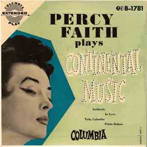Percy Faith & His Orchestra - Plays Continental Music