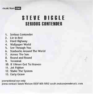 Steve Diggle - Serious Contender