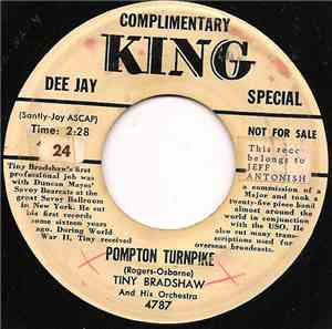 Tiny Bradshaw And His Orchestra - Pompton Turnpike / Come On