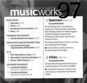 Various - Musicworks 97: Spring 2007