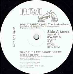 Dolly Parton With The Jordanaires - Save The Last Dance For Me