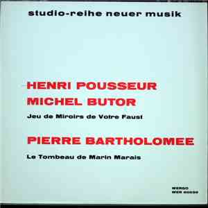 Henri Pousseur - Michel Butor / Pierre Bartholomee - Jeu De Miroirs De Votr ...