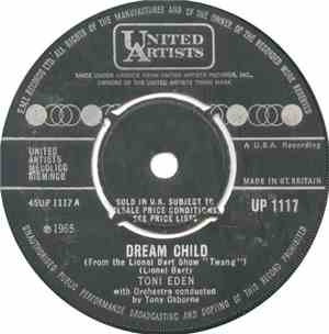 Toni Eden - Dream Child / Wander