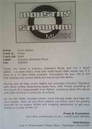 Drum Addict - Walk / Pump