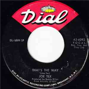 Joe Tex - That's The Way / Anything You Wanna Know