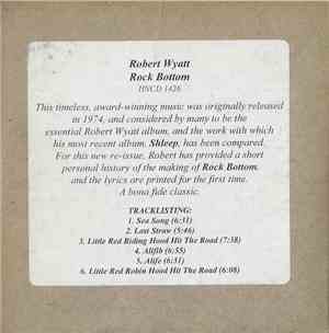 Robert Wyatt - Rock Bottom