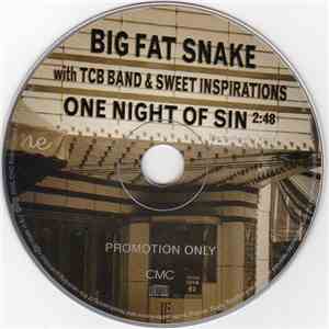 Big Fat Snake with The TCB Band & Sweet Inspirations - One Night Of Sin