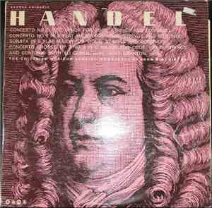 George Frideric Handel - Janet Craxton, Eli Goren, Collegium Musicum Of Lon ...