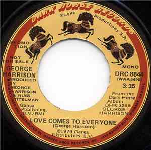 George Harrison - Love Comes To Everyone