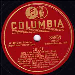 Henry Allen And His Orchestra - Chloe (Song Of The Swamp) / Rosetta