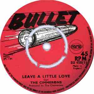 The Cimmerons - Leave A Little Love