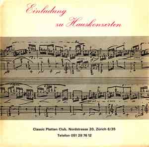 Various - Einladung Zum Hauskonzert