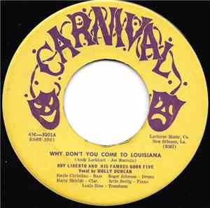 Roy Liberto And His Famous Door Five - Why Don't You Come To Louisiana
