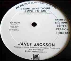 Janet Jackson - Come Give Your Love To Me