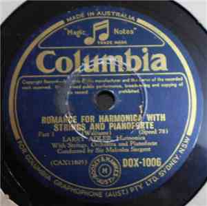 Larry Adler - Romance For Harmonica With Strings And Pianoforte