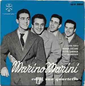 Marino Marini Ed Il Suo Quartetto - I Love Paris