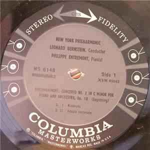 Rachmaninoff : Philippe Entremont, Leonard Bernstein, The New York Philharm ...