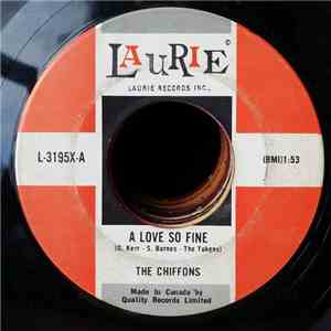 The Chiffons - A Love So Fine / Only My Friend