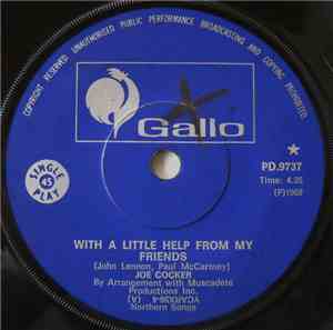Joe Cocker - With A Little Help From My Friends / I Shall Be Released