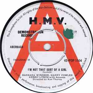 Barbara Windsor / Harry Fowler / Kenny Lynch - I'm Not That Sort Of A Girl