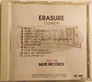 Erasure - Cowboy