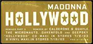 Madonna - Hollywood (Remixes Part 2)