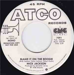 Mick Jackson - Blame It On The Boogie