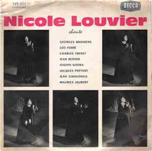 Nicole Louvier - Nicole Louvier Chante