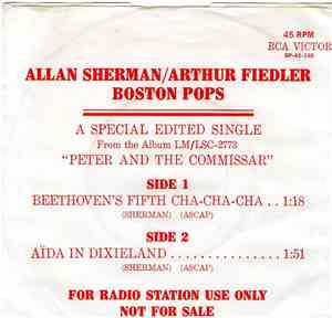 Allan Sherman, Arthur Fiedler, The Boston Pops Orchestra - Beethoven's Fift ...