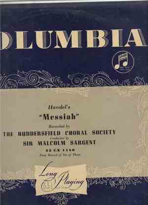 Handel –  The Huddersfield Choral Society And Royal Liverpool Philharmonic  ...