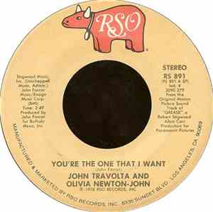 John Travolta And Olivia Newton-John - You're The One That I Want / Alone A ...