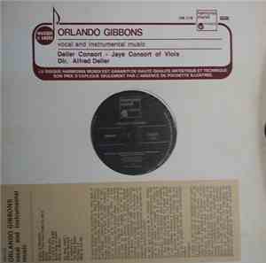 Orlando Gibbons / Deller Consort  - Jaye Consort Of Viols - Dir. Alfred Del ...