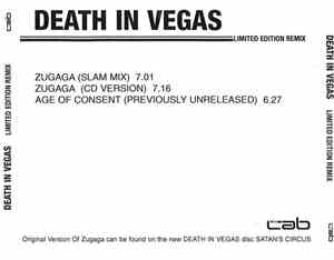 Death In Vegas - Limited Edition Remix