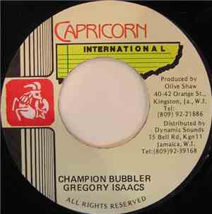 Gregory Isaacs - Champion Bubbler