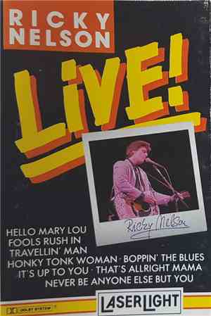 Ricky Nelson  - Live!