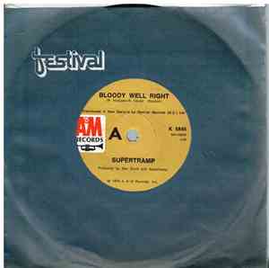 Supertramp - Bloody Well Right / Dreamer