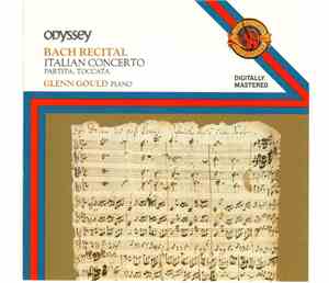 Bach, Glenn Gould - Bach Recital - Italian Concerto - Partita, Toccata