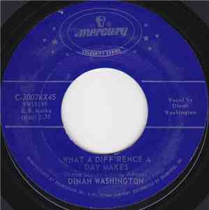 Dinah Washington - What A Diff'rence A Day Makes / Come On Home
