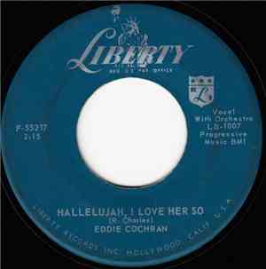 Eddie Cochran - Hallelujah, I Love Her So / Little Angel