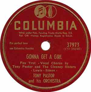 Tony Pastor And His Orchestra - Gonna Get A Girl / Your Red Wagon