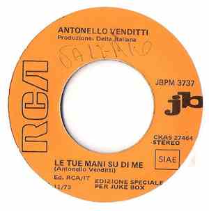Antonello Venditti / David Bowie - Le Tue Mani Su Di Me / Life On Mars?