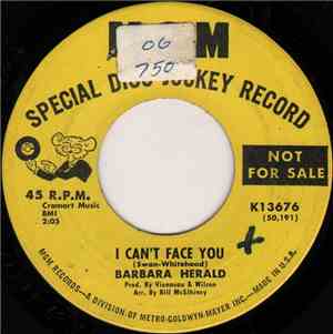 Barbara Herald - I Can't Face You / As Long As I Love You