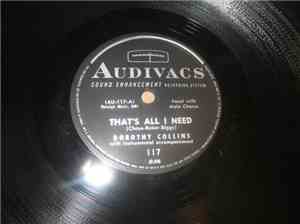 Dorothy Collins - That's All I Need / What Is This Thing Called Love