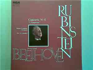 Beethoven, Rubinstein, Boston Symphony Orchestra, Erich Leinsdorf - Concert ...