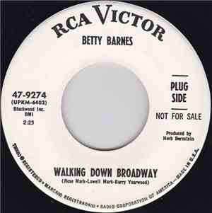 Betty Barnes  - Walking Down Broadway