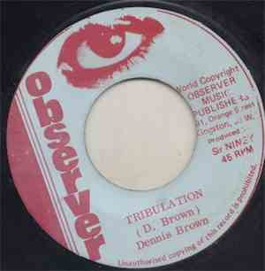 Dennis Brown - Tribulation