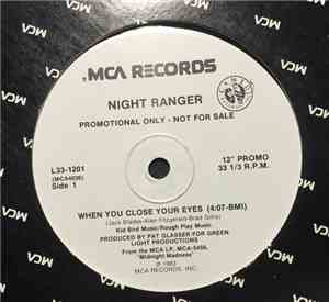 Night Ranger - When You Close Your Eyes